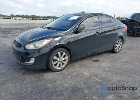 2012 Hyundai Accent Gls из США, поврежденный, VIN KMHCU4AE6CU097829